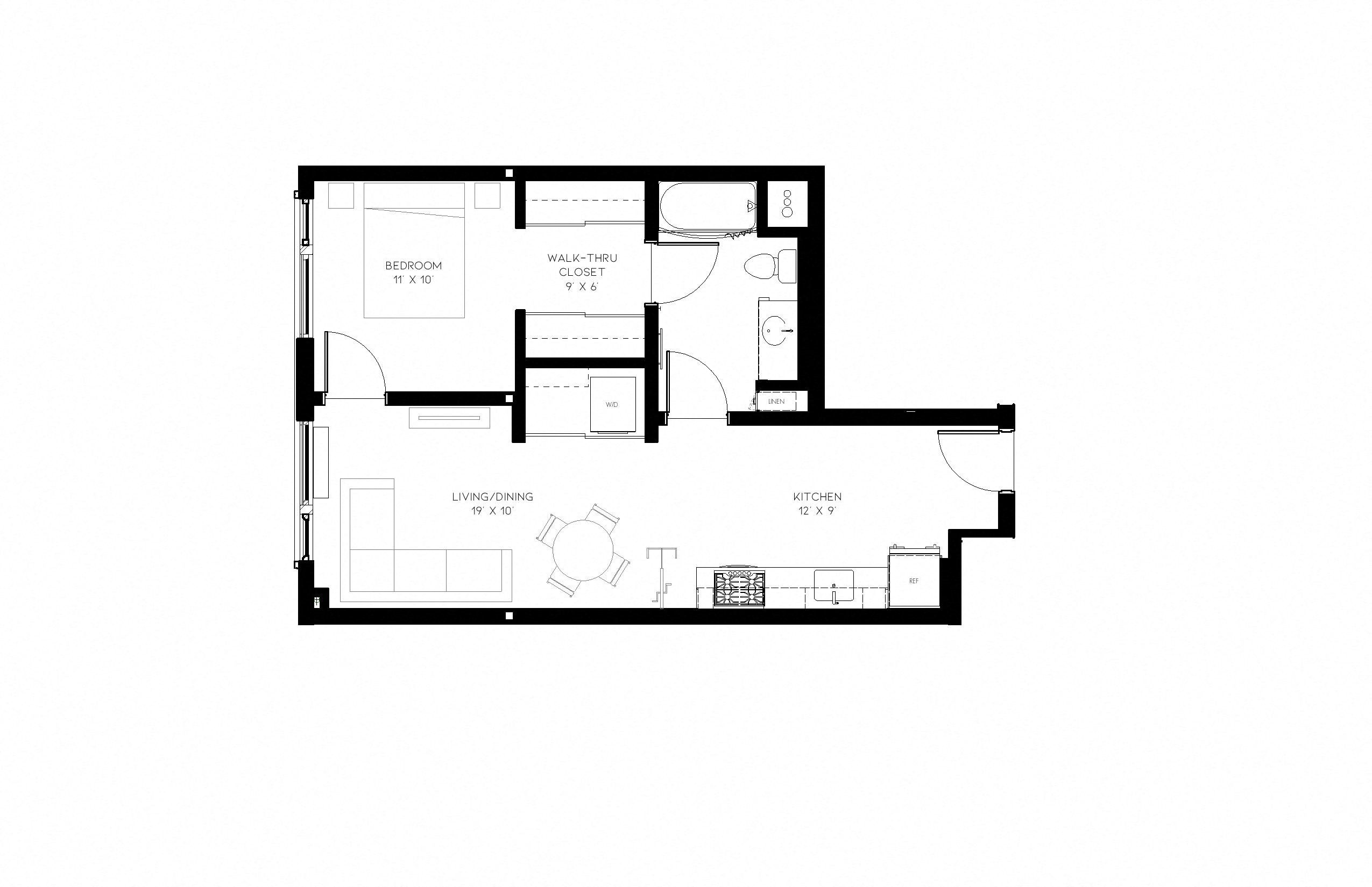 Multnomah Station B7 Floor Plan